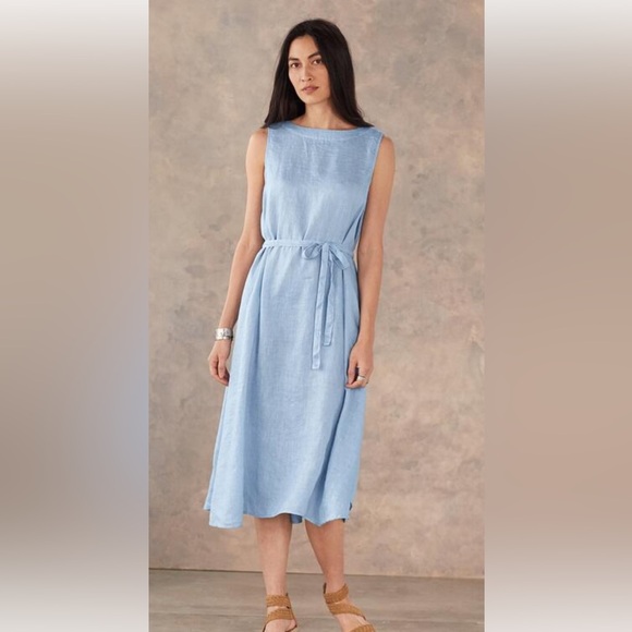 CP Shades REDWOOD Linen Madalena Maxi  Dress - Picture 3 of 12